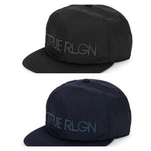 🔥🔥 TWO (2) TRUE RELIGION BASEBALL CAPS NWT